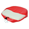 Concentric Universal Deluxe Pan Seat Cushion, Red/White 50300-RW - Image 1 of 0