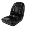 Concentric Compact Tractor Seat featuring Kubota Drop-In Fit, Black 53000-BK - Image 1 of 0
