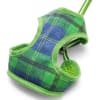 Blue and Green Plaid Small Dog Harness - Image 2 of 0