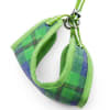 Blue and Green Plaid Small Dog Harness - Image 3 of 0