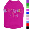 Rhinestone Birthday Girl Dog Shirt - Image 1 of 0