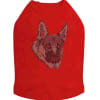 German Shepherd Rhinestud Dog Shirt - Image 3 of 0