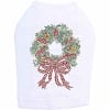 Rhinestone Christmas Wreath Dog Shirt - Image 5 of 0