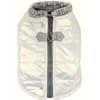 Metallic Pearl White Dog Coat - Image 1 of 0