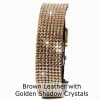 Large Crystals Luxury Dog Collars - 2 Inches Wide - Image 3 of 0