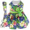 Hawaiian Hibiscus Dog Harness Dress - Image 1 of 0