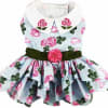 Pink Roses Dog Harness Dress - Image 1 of 0