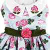 Pink Roses Dog Harness Dress - Image 2 of 0