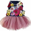 Garden Party Denim Dog Harness Dress - Image 1 of 0