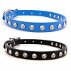 Rhinestone Bling Small Dog Collars | Leather - Image 3 of 0
