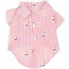 Sailing Away Dog Shirt | Seersucker - Image 1 of 0