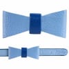 Ocean Blue Leather Dog Collar | Padded Dog Collar - Image 3 of 0