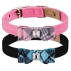 Big Bow Designer Dog Collar | Ultrasuede - Image 2 of 0