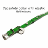 Crystal Kitty Leather Breakaway Cat Collars with Bell - Image 4 of 0