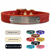 Custom Dog Collar with Name Plate | Leather - Image 1 of 0