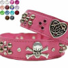 Studded Leather Dog Collars | Pink Princess - Image 1 of 0