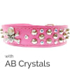 Studded Leather Dog Collars | Pink Princess - Image 3 of 0