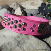 Studded Leather Dog Collars | Pink Princess - Image 5 of 0