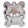 Dog Collar ID Tag | Crystal Pave Princess - Image 1 of 0