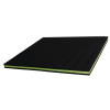 TriCore 1" x 18" x 18" Green Series Vibration Isolation Rubber Foam Pads - Image 1 of 0