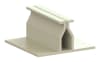 1" x 5' Square-Edged Mid-Wall Top Load Fabric Wall-Mount Track System - Image 1 of 0