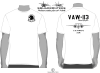 VAW-113 Black Eagles E-2C Logo Back Squadron T-Shirt - USN Licensed Product - Image 1 of 0