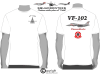 VF-102 Diamondbacks F-14 Tomcat Squadron T-Shirt D4 - USN Licensed Product - Image 1 of 0