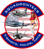 VF-111 Sundowners Omar Logo Back Squadron T-Shirt D2 - USN Licensed Product - Image 3 of 0