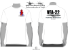 VFA-22 Fighting Redcocks F/A-18 Squadron T-Shirt D3 - USN Licensed Product - Image 1 of 0
