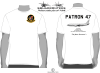 VP-47 Golden Swordsmen P-8 Poseidon Squadron T-Shirt D2 - USN Licensed Product - Image 2 of 0
