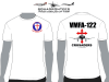 VMFA-122 Crusaders F-4 Phantom Squadron T-Shirt D1, USMC Licensed Product - Image 1 of 0