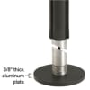 Flange and Insert for Permanently Mounting Retractable-belt Posts - Image 2 of 0