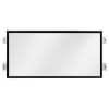 24" H x 48" W Slim Frame Hinge Panel Satin Aluminum - Image 2 of 0