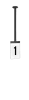 Cashier Station Light White Frameless Backlit Panel Black Numbers - Image 2 of 0