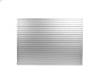 “Silver Slatwall merchandising panel attached between queue stanchions” - Image 1 of 0