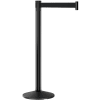 Prime Stanchion G5 Retractable Belt Crowd Control Post in Black Aluminum Finish and Cement Base - Image 2 of 0
