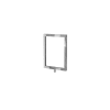 “Heavy duty vertical sign frame for rope stanchions with steel border” - Image 1 of 0