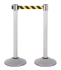 Silver Premium Steel Stanchion Barrier - Image 5 of 0