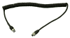 CMCP9100 Coiled Cable for Single Axis Accelerometers with 2 Pin MS Connector to BNC Connector for Microlog dBX (CMVA 90) - Image 1 of 0