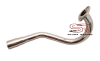 Chrome Down Draft Performance Exhaust Header Pipe, MB200 - Image 1 of 0