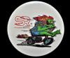 SR Screaming Green Zombie Sticker - Image 1 of 0