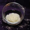2.5" acrylic clear flower with slant bowl and large rose candle - Image 5 of 0