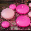 3" Round accent spot floating candles - Image 1 of 0