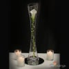 Pearled calla lily in Maria vase candle centerpiece kit - Image 2 of 0