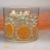 Fruit Slices in water pearls Floating candle centerpiece - Image 2 of 0