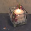 Baby Blossoms Square Floating Candle Centerpiece Kit - Image 1 of 0