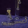 15" acrylic corded diamond tassel - Image 4 of 0