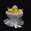 Gold drop glass ornaments set of three - Image 3 of 0