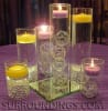 Tea light cylinder set of 3 can be used as tea light holders or cylinder vases - Image 2 of 0