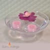 Glass tea light holder for floating tea lights - Image 3 of 0